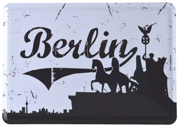 Nostalgic Art Blechpostkarte Berlin